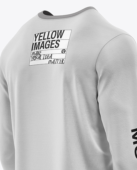 Mens Long Sleeve T Shirt Mockup Free Download Images High Quality Png 117239