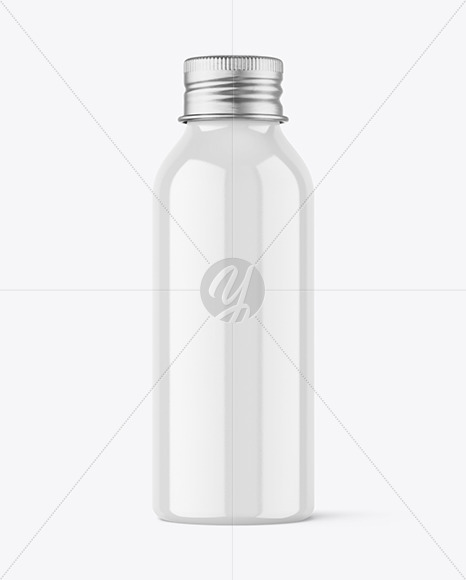 Glossy Bottle Mockup