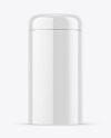 Glossy Tin Can Mockup