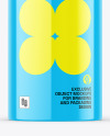 Glossy Tin Can Mockup