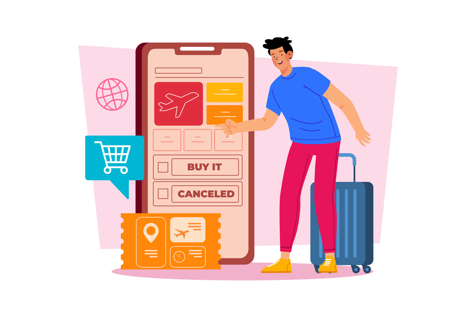 M711_Travel & Vacation Illustration_Part 01 M711_Travel & Vacation Illustration_Part 01