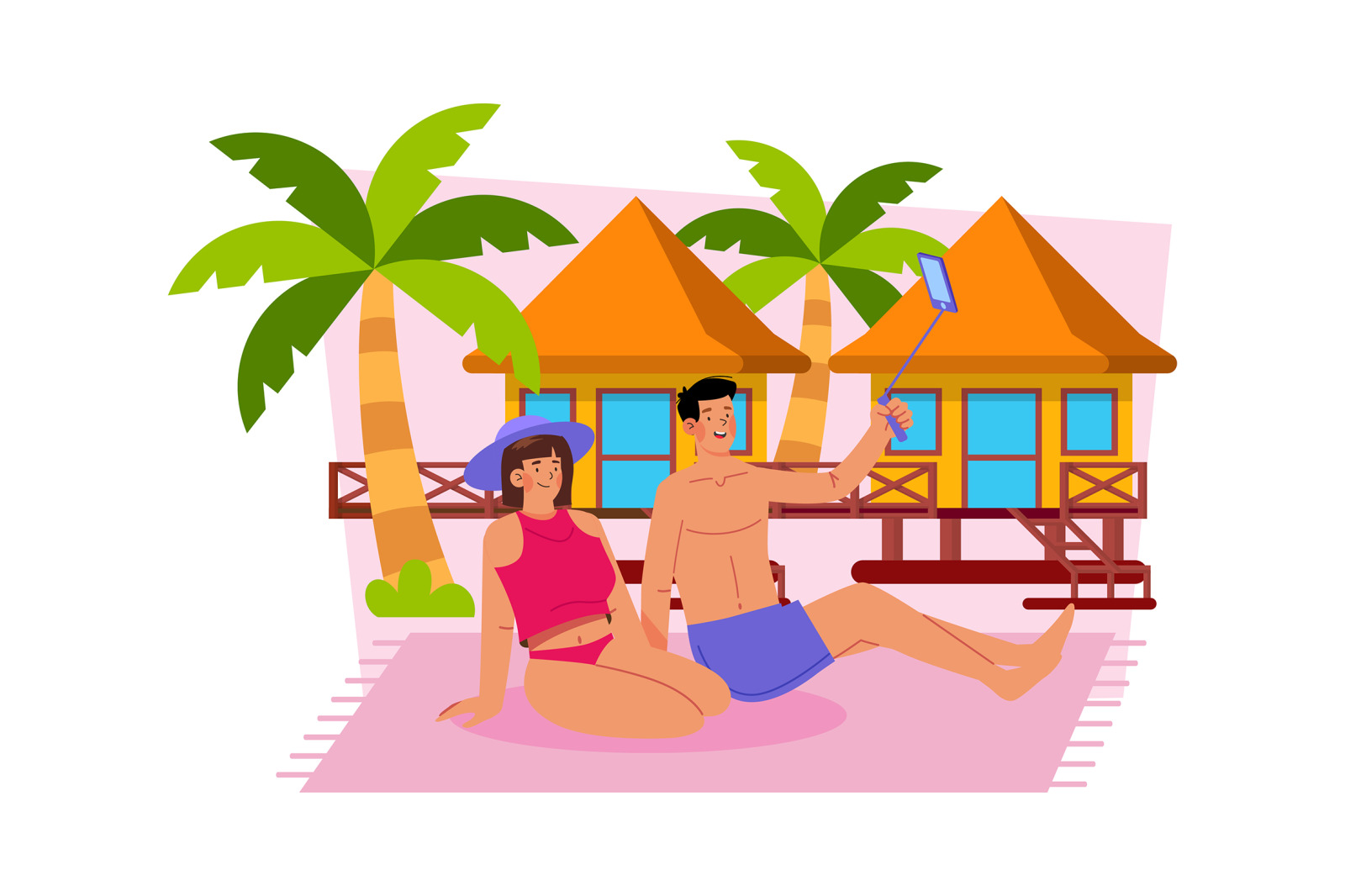 M711_Travel & Vacation Illustration_Part 01 M711_Travel & Vacation Illustration_Part 01