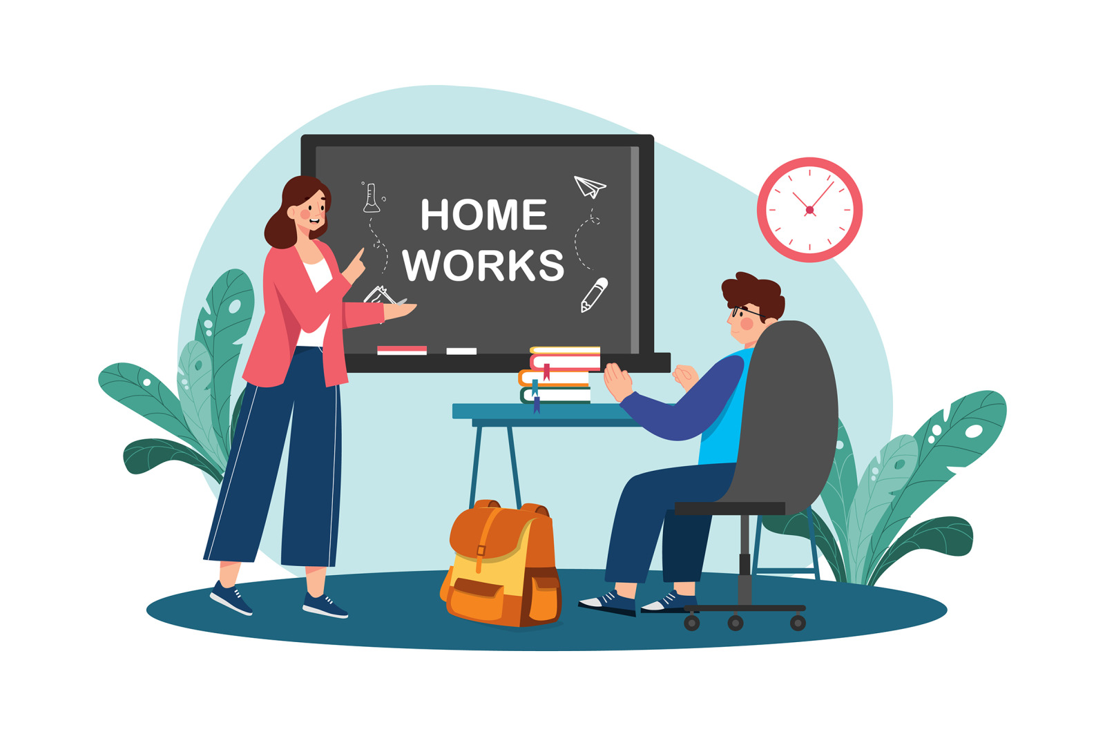 M712_School & Education Illustration_Part 01 M712_School & Education Illustration_Part 01