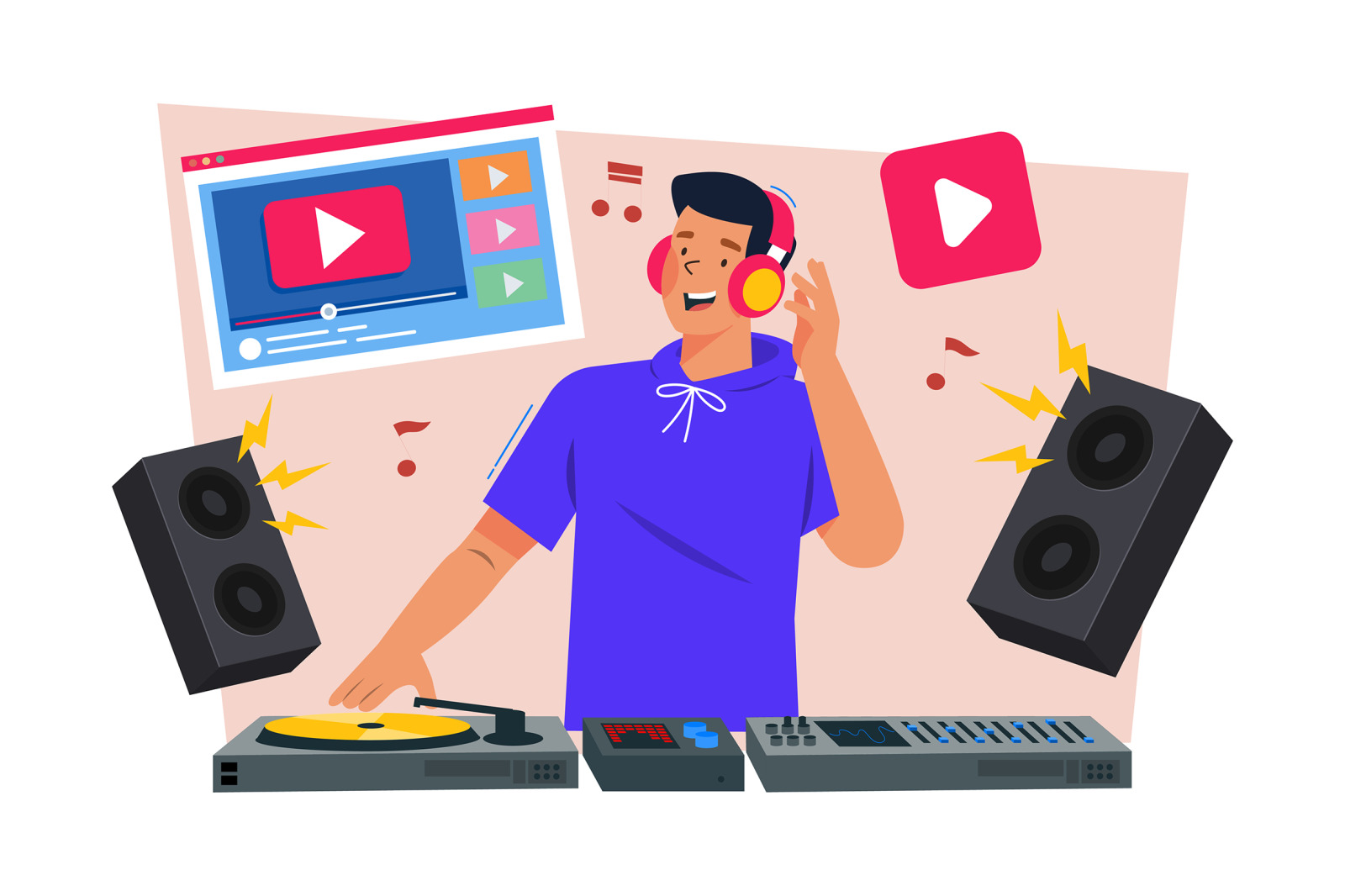 M714_Video Creator Illustration_Part 02 M714_Video Creator Illustration_Part 02