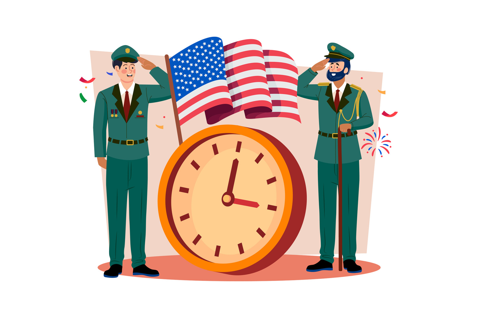 M718_Memorial Day Illustration Pack M718_Memorial Day Illustration Pack