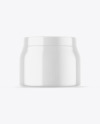 Glossy Cosmetic Jar Mockup