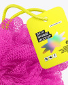 Bath Sponge Mockup Bath Sponge Mockup