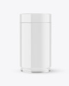 Glossy Coffe Can Mockup