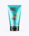 Metallic Cosmetic Tube Mockup