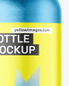 Metallic Bottle Mockup