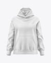 Women's Oversize Hoodie Mockup