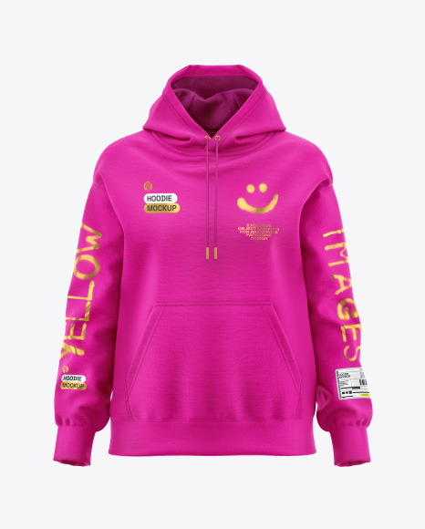 Women's Oversize Hoodie Mockup