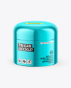 Glossy Metallic Tin Can Mockup
