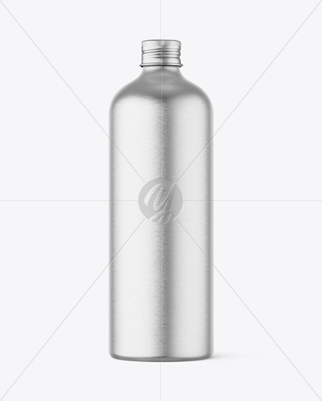 Metallic Bottle Mockup