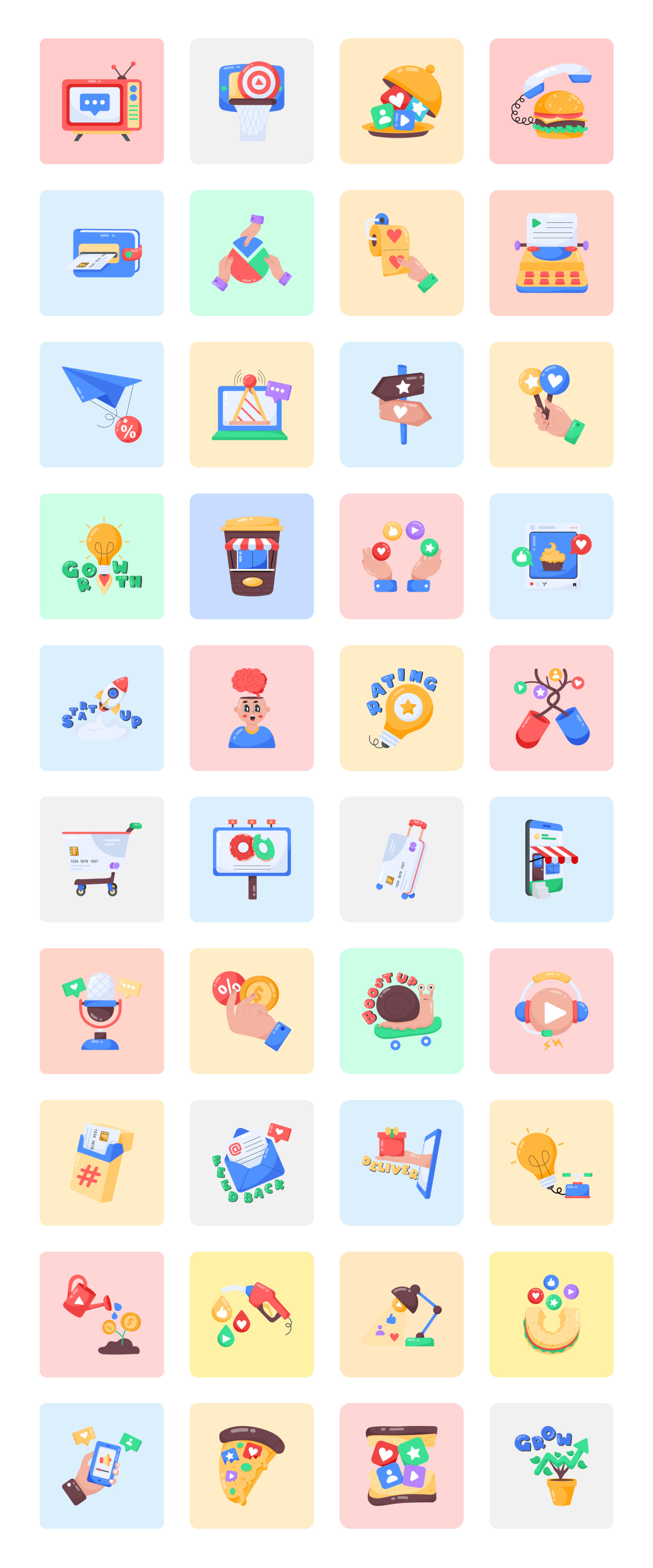 Animated Advertising Stickers