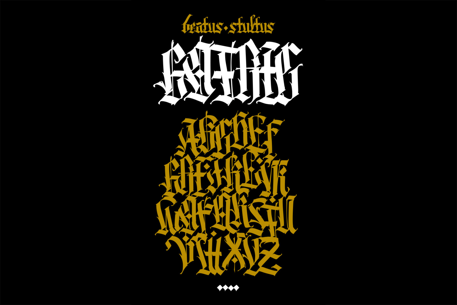 Gothic letters - 11 Gothic letters - 11
