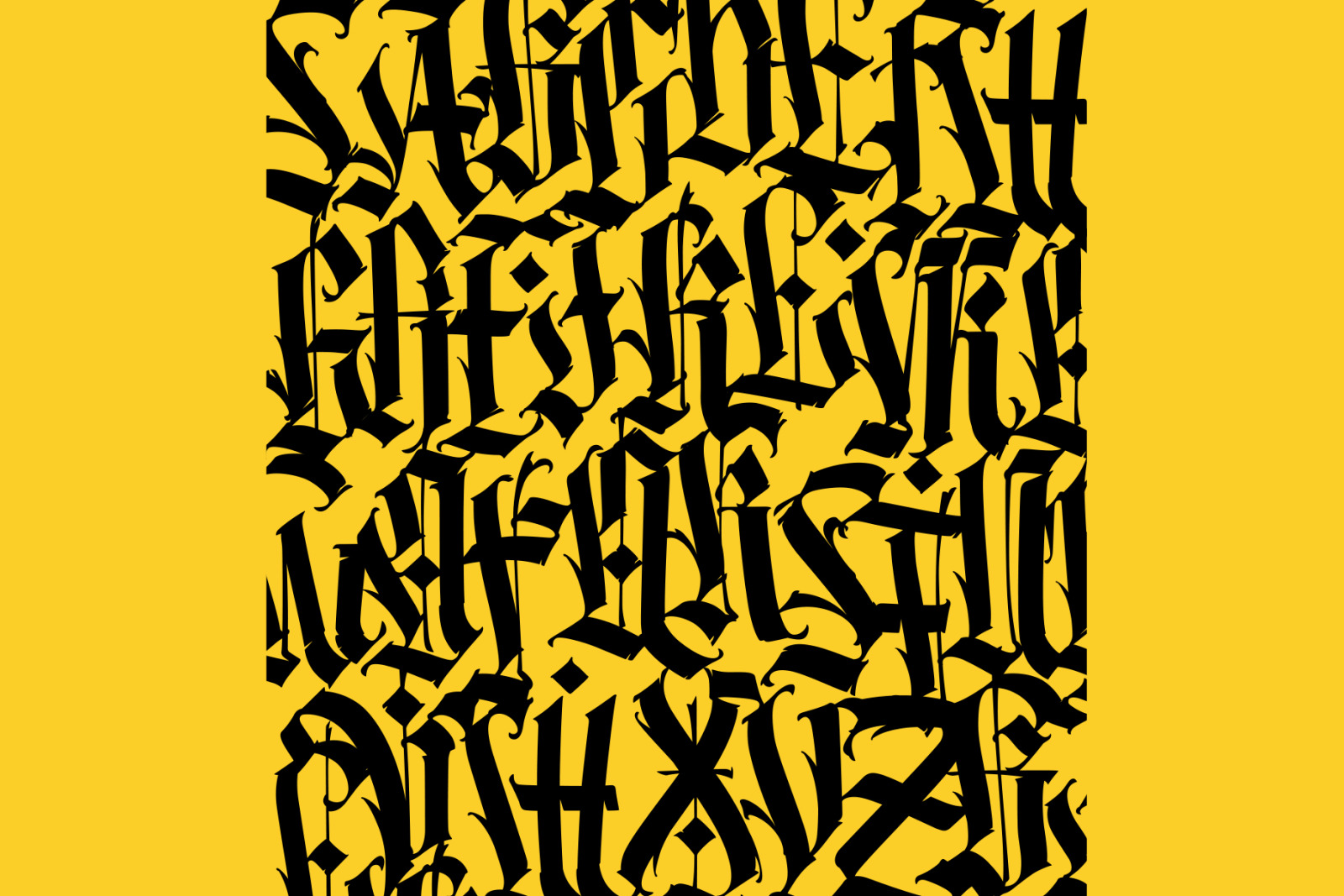 Gothic letters - 11 Gothic letters - 11