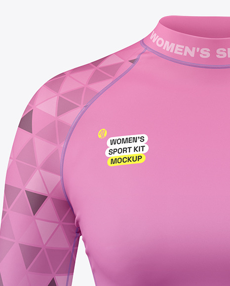 Women's Fitness Kit Mockup