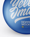 Metallic Hopper Ball Mockup