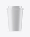 Small Paper Coffee Cup Mockup