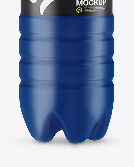 Matte PET Bottle Mockup