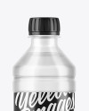 Clear PET Water Bottle Mockup Clear PET Water Bottle Mockup