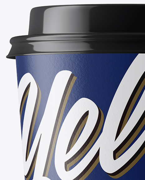 Large Paper Coffee Cup Mockup