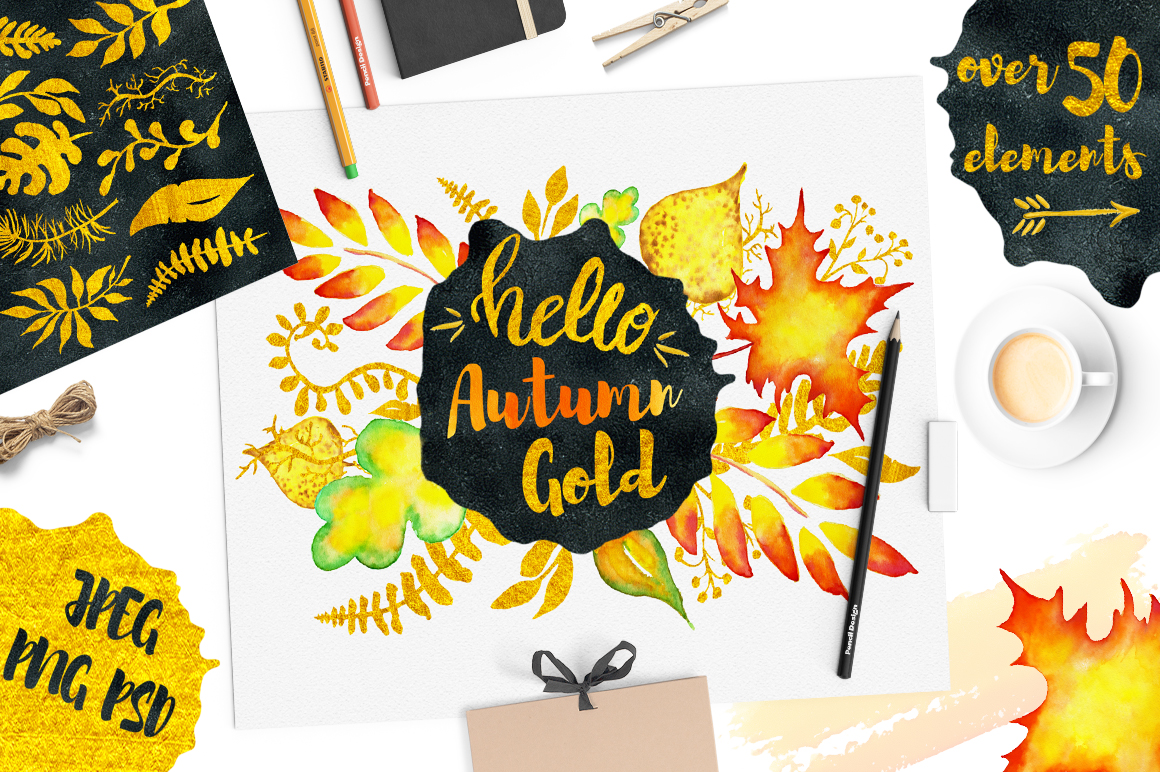 Fall Golden Autumn clipart