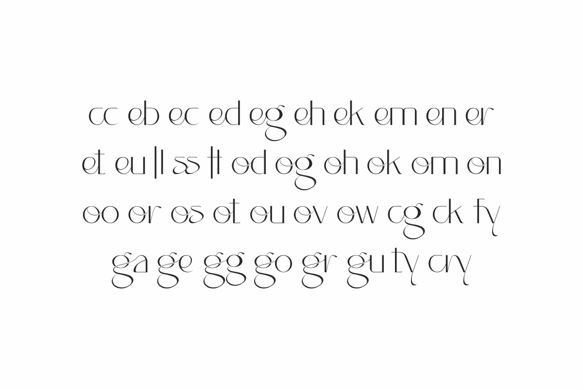 Acrylatte Font