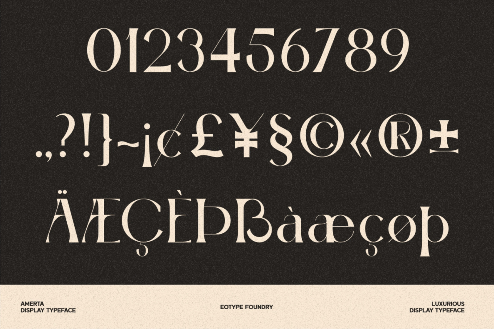 Amerta Font Amerta Font