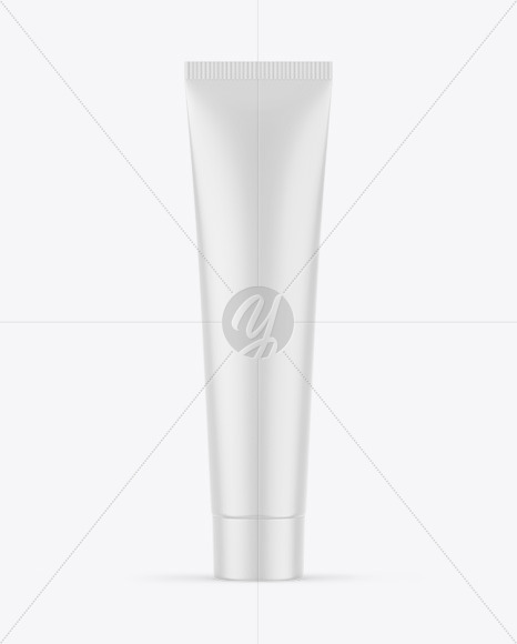 Matte Cosmetic Tube Mockup