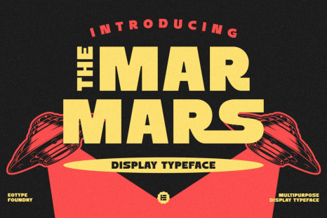 The Marmars Font - Display type