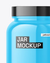 Glossy Jar Mockup