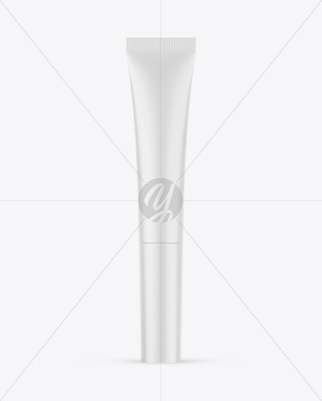 Matte Cosmetic Tube Mockup