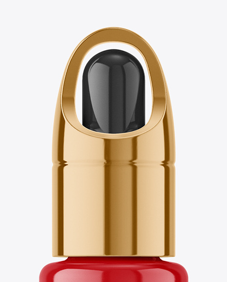 Glossy Cosmetic Bottle Mockup