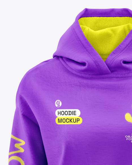 Women's Oversize Hoodie Mockup