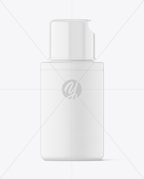 Matte Shampoo Bottle Mockup