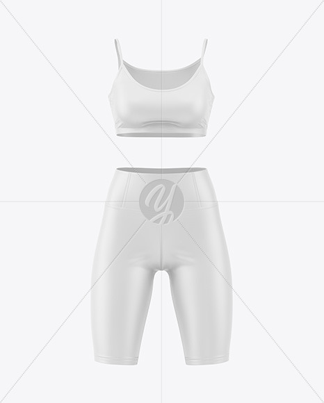 Women's Fitness Kit Mockup