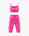 Women's Fitness Kit Mockup