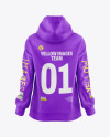 Women's Oversize Hoodie Mockup