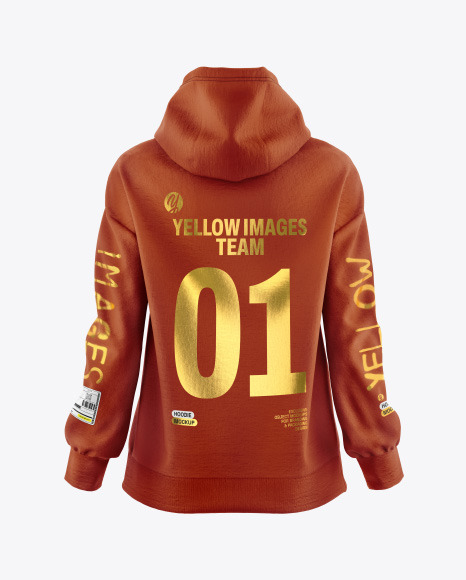 Women's Oversize Hoodie Mockup