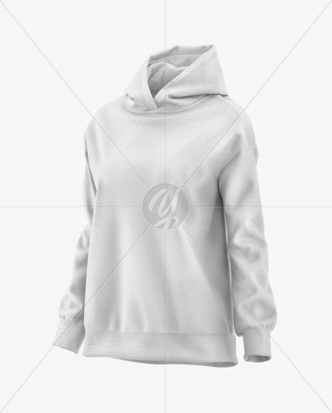 Women's Oversize Hoodie Mockup