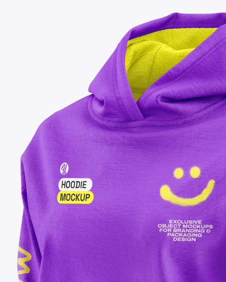 Women's Oversize Hoodie Mockup