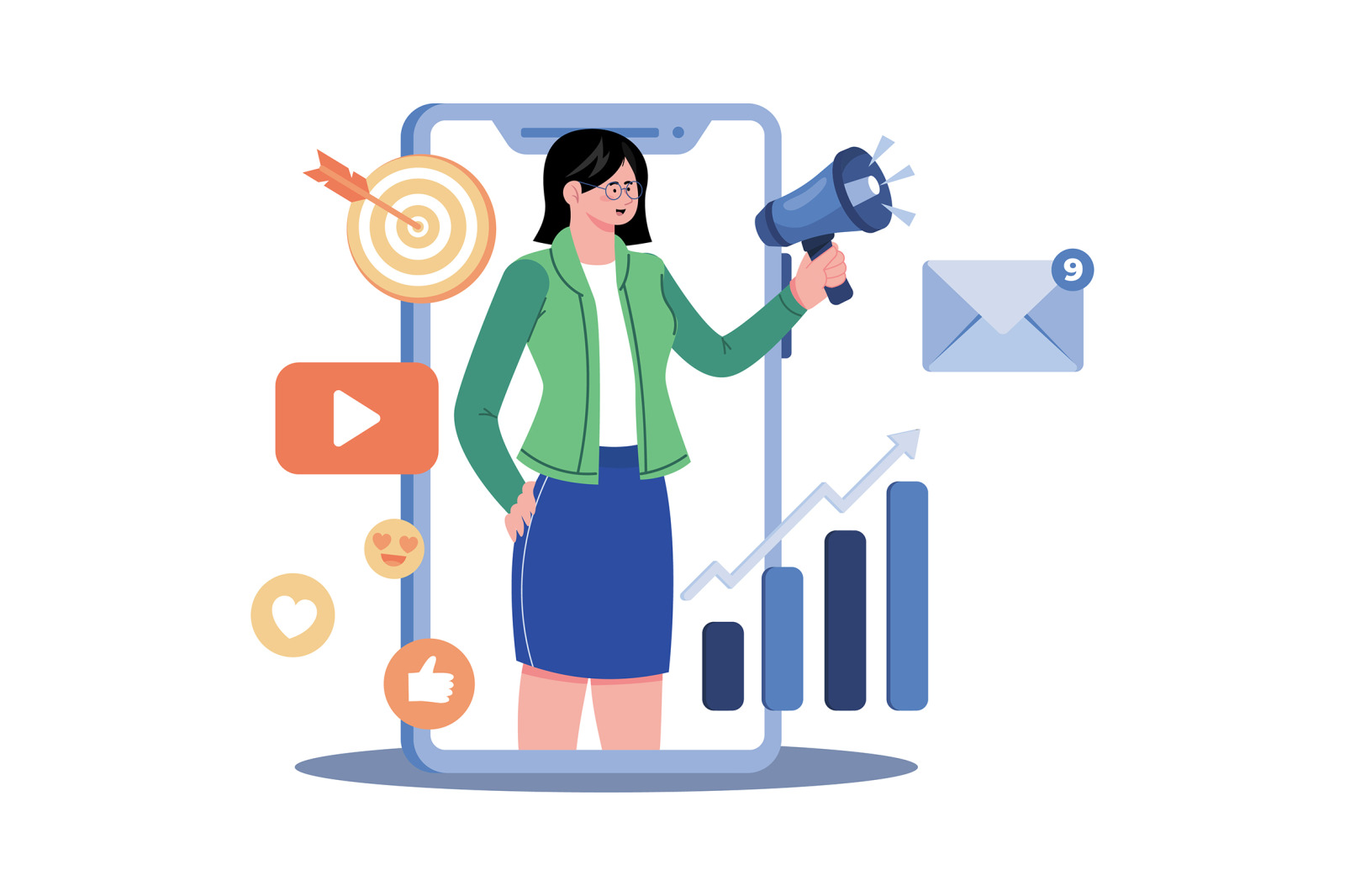 M715_SEO & Marketing Illustration_Part 02 M715_SEO & Marketing Illustration_Part 02
