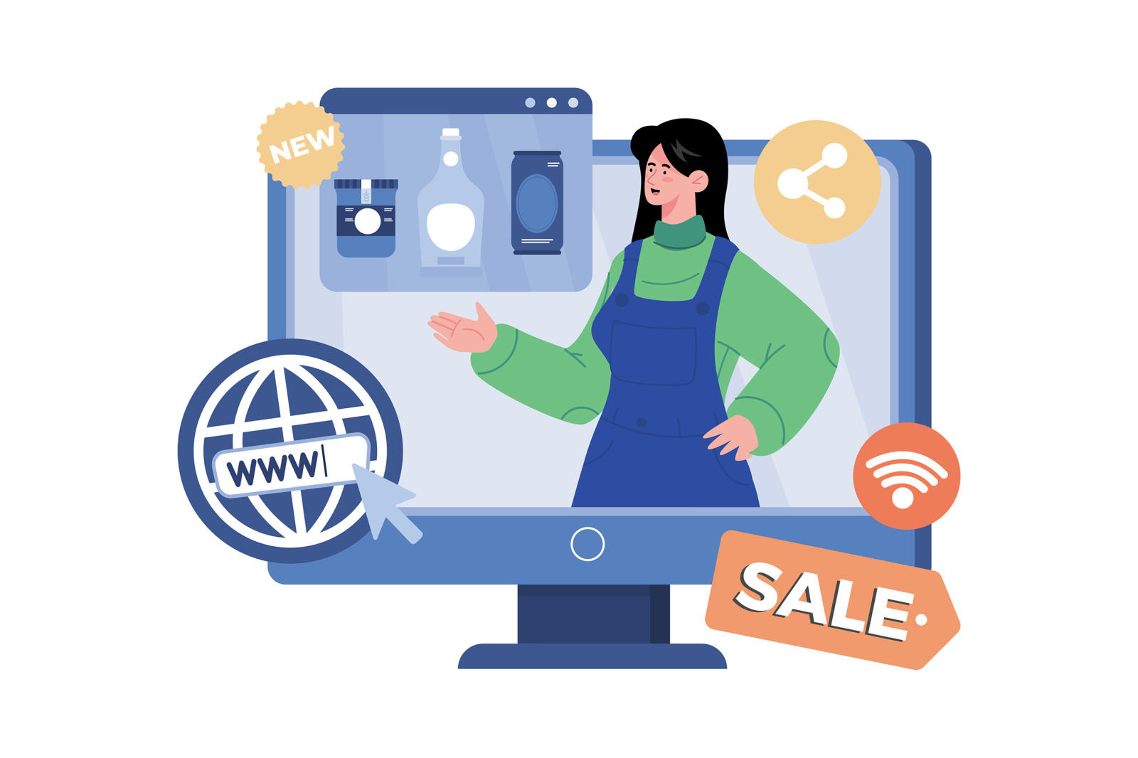 M715_SEO & Marketing Illustration_Part 02 M715_SEO & Marketing Illustration_Part 02