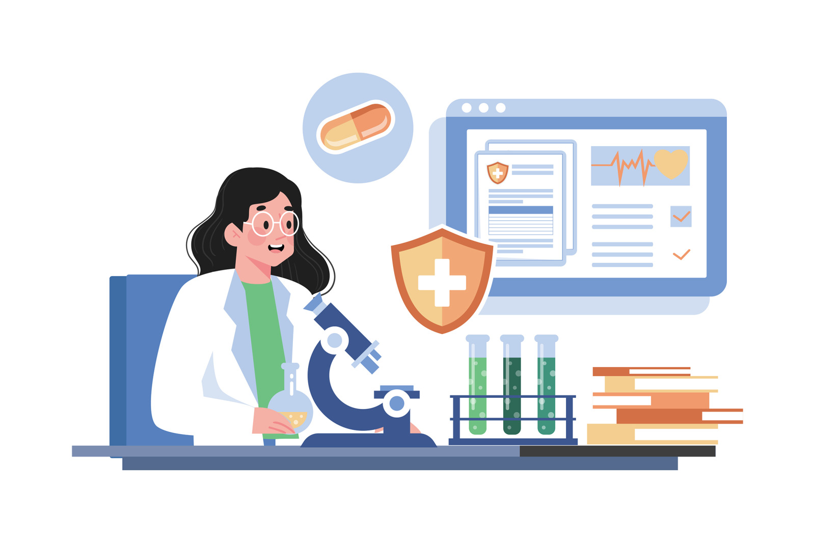 M716_Healthcare & Medical Illustration_Part 01 M716_Healthcare & Medical Illustration_Part 01