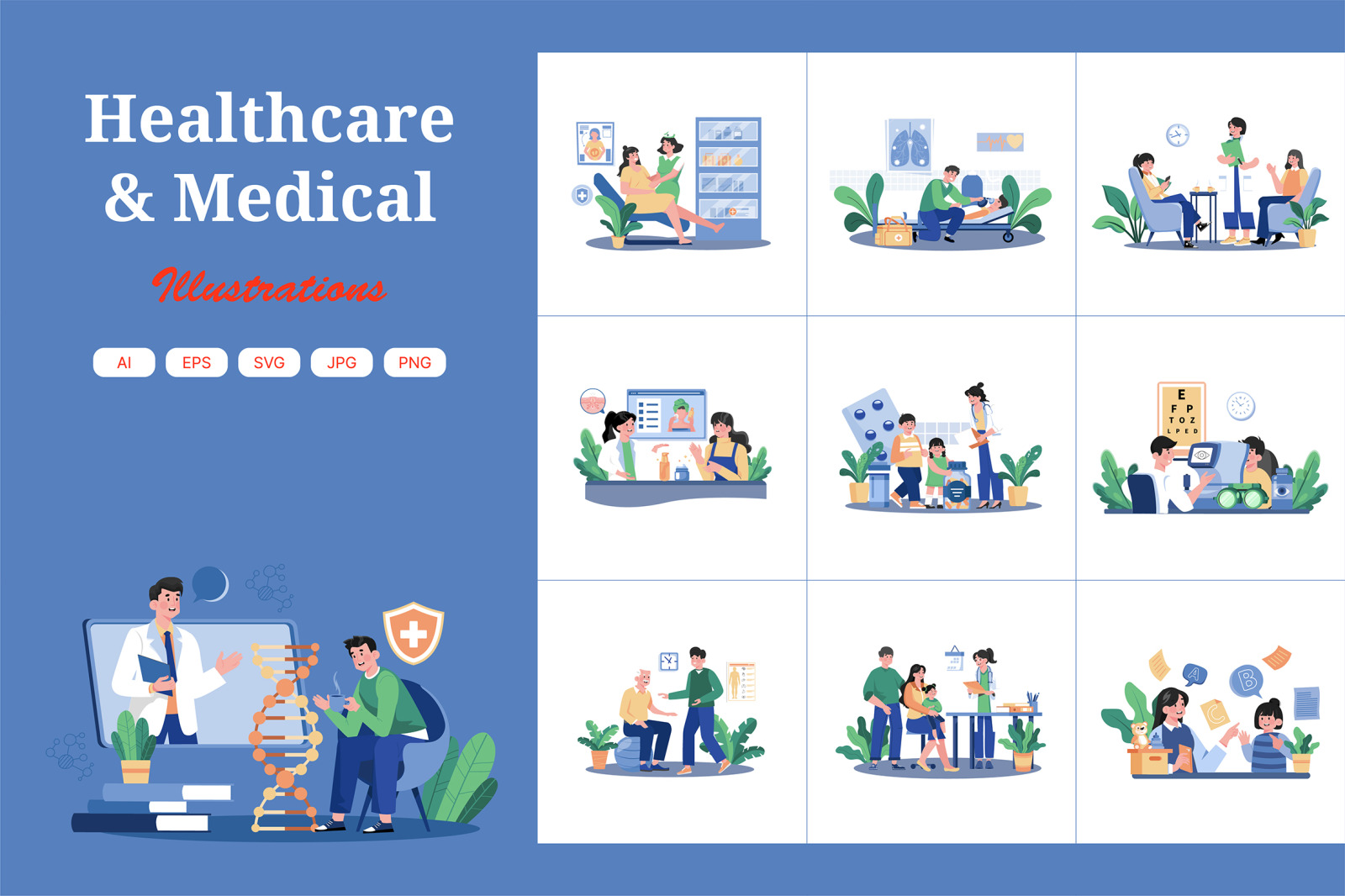 M716_Healthcare &amp; Medical Illustration_Part 02