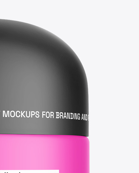 Matte Cosmetic Jar Mockup