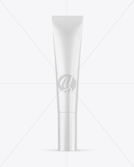Glossy Cosmetic Tube Mockup