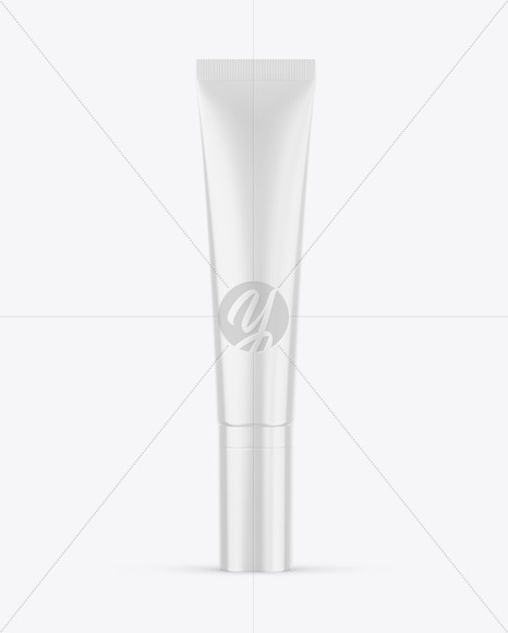 Glossy Cosmetic Tube Mockup